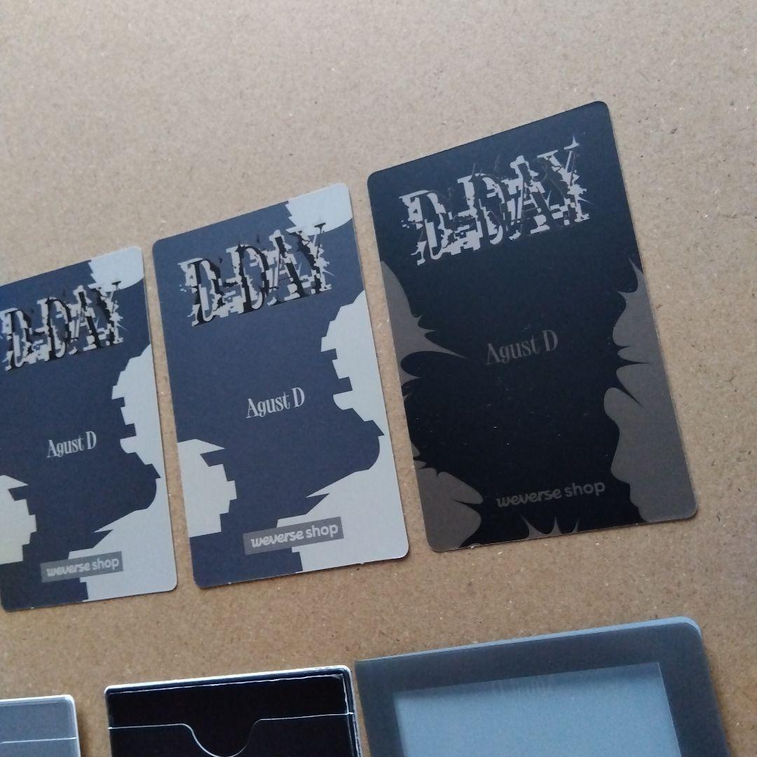 BTS SUGA Agust D D-DAY アーリーバードトレカコンプ