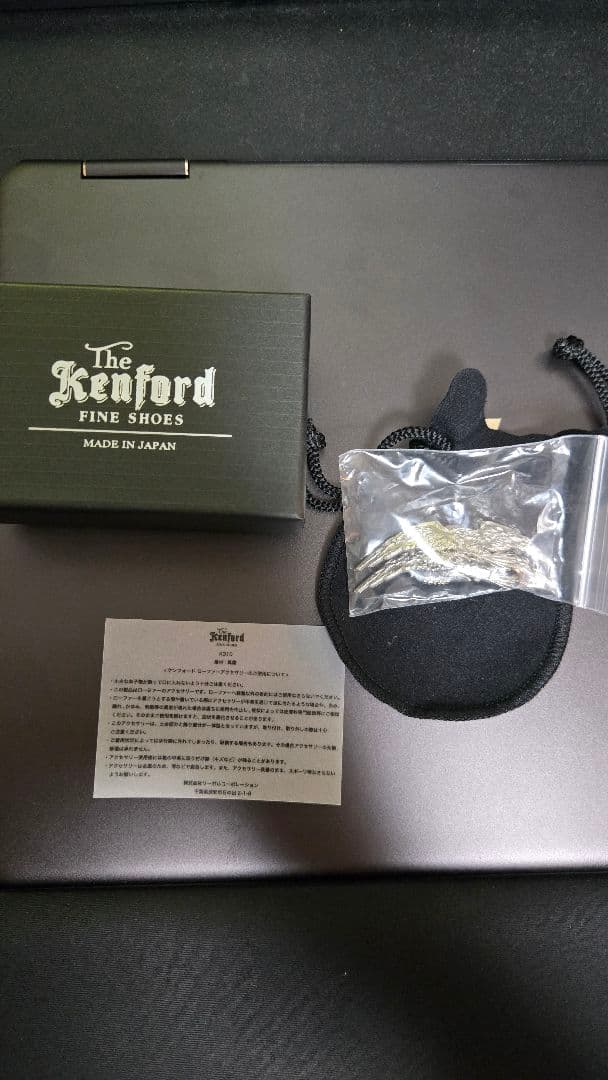 THE KENFORD FINESHOES avirexコラボ　ローファーアクセ