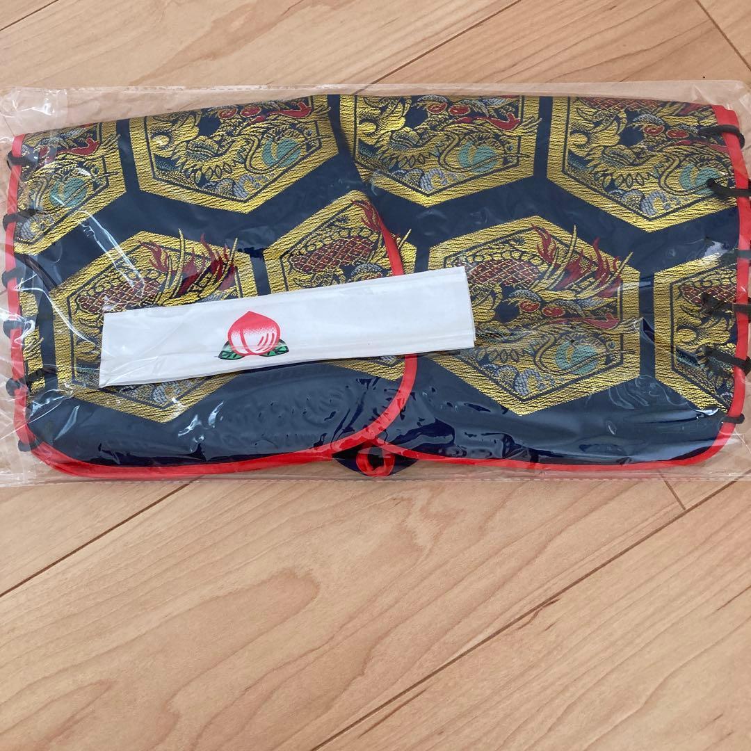 【初節句】お祝い着 六角形 金色模様