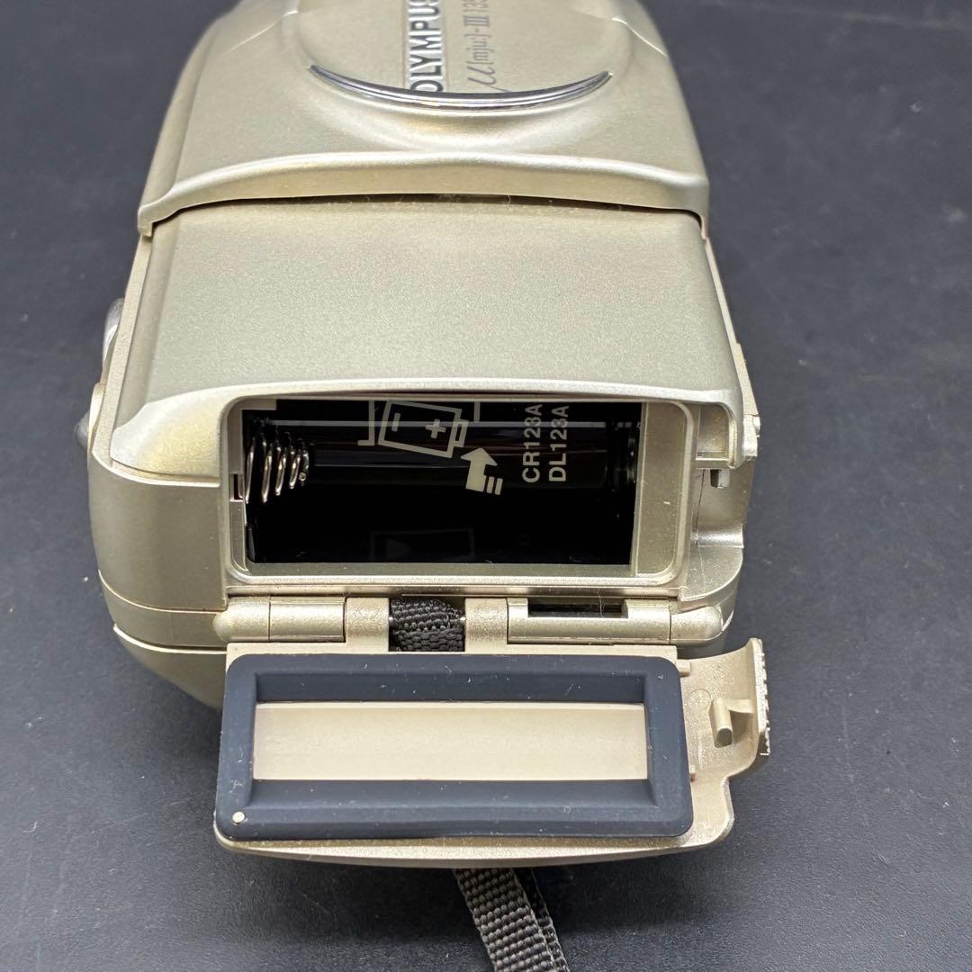 【動作確認済み】OLYMPUS μ [mju:]-III 135 レトロカメラ