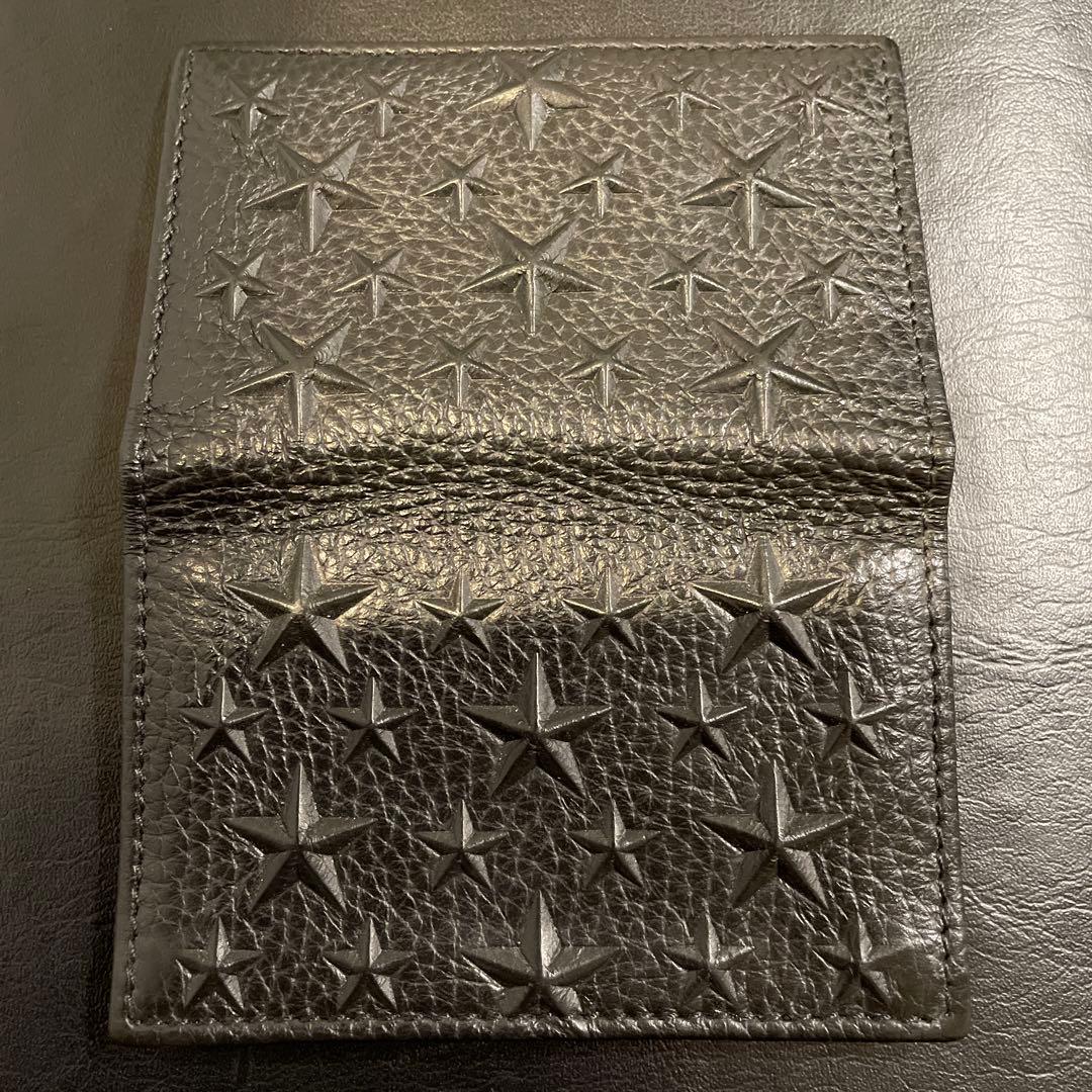 JIMMY CHOO ブラックレザー名刺入れ　正規品