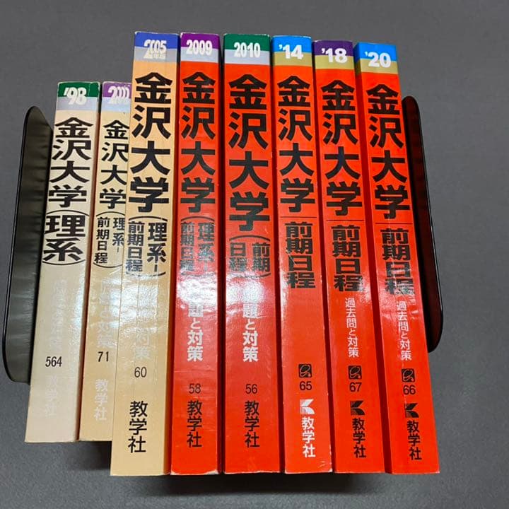 赤本　金沢大学　理系　前期日程　医学部　1994年～2019年 26年分