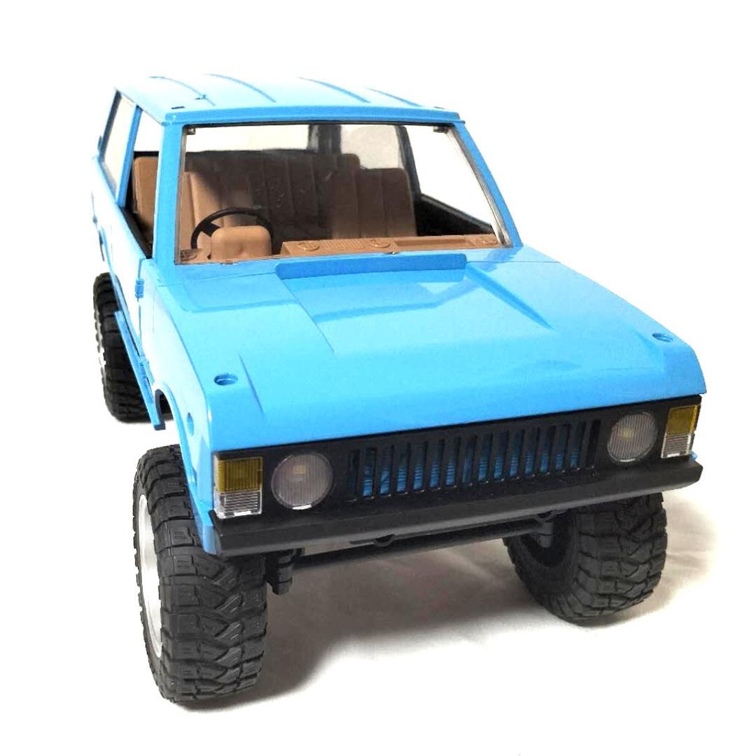 MN 168 1/12 初代レンジローバー SUVラジコンクローラー BLUE
