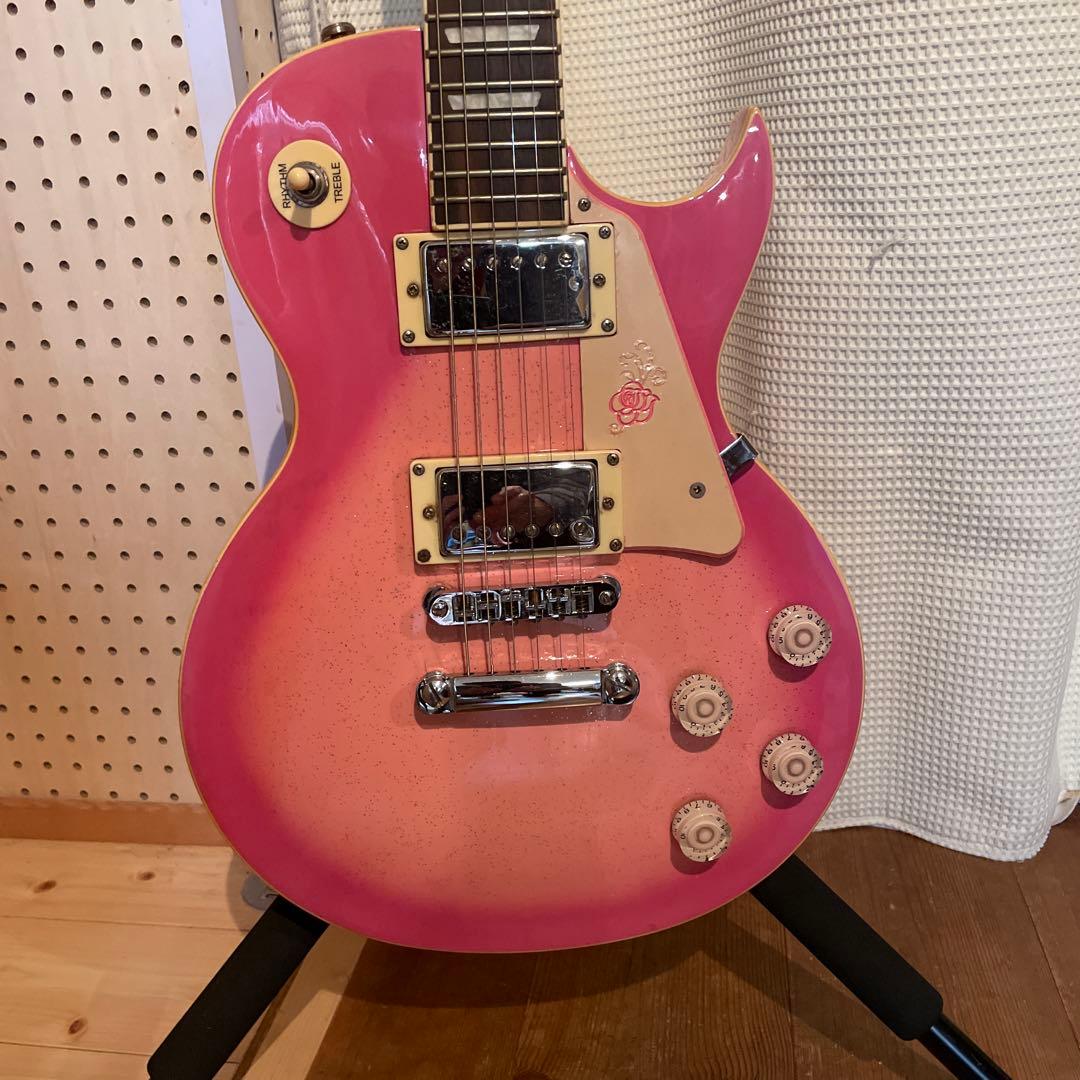Gypsy Rose レスポール エレキギター ピンク