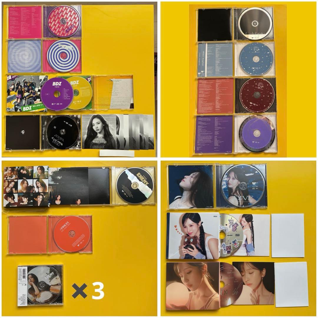 TWICE アルバム CD まとめ売り おまけ付き