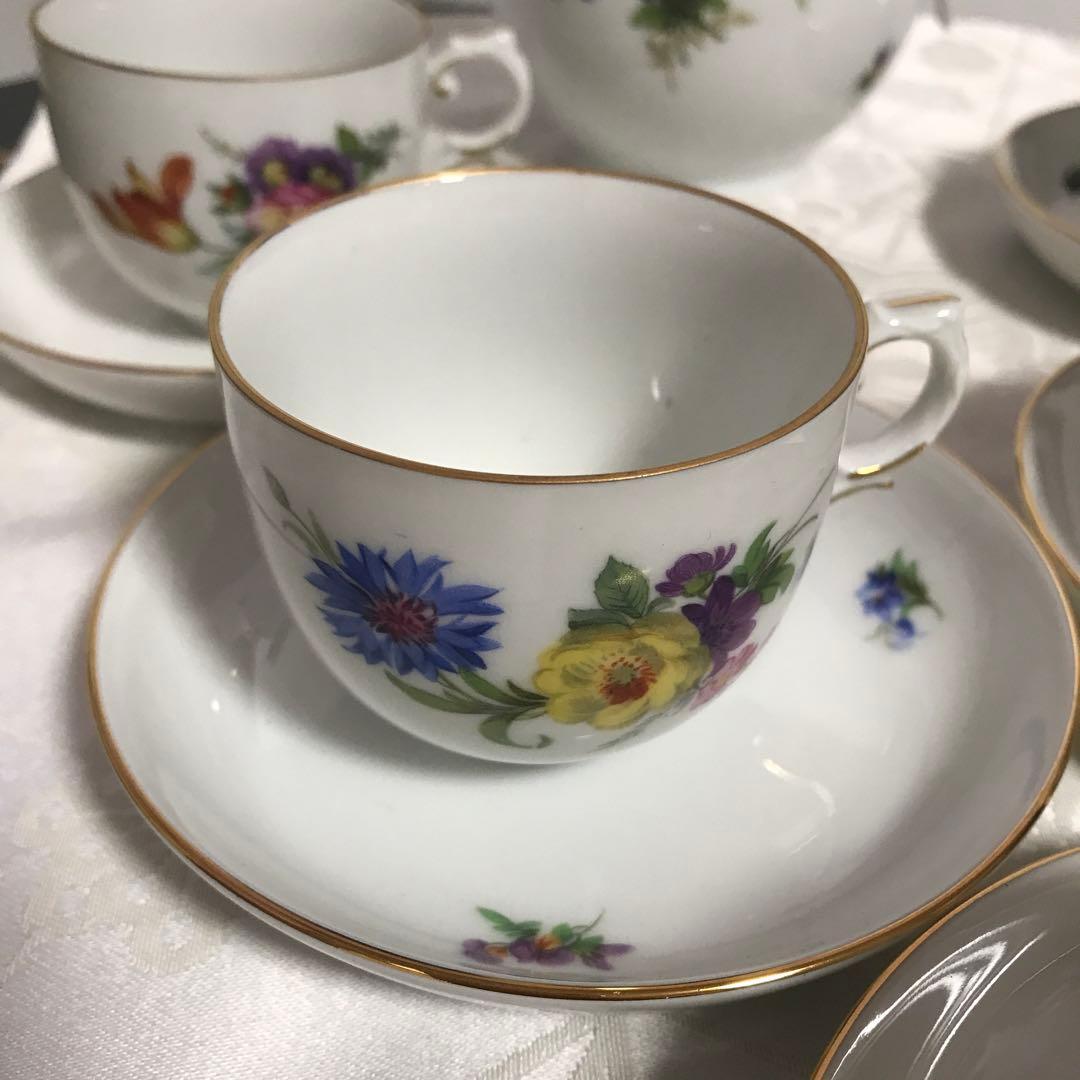 未使用　フェルステンベルグ　食器セット　カップ　ソーサー　ポット