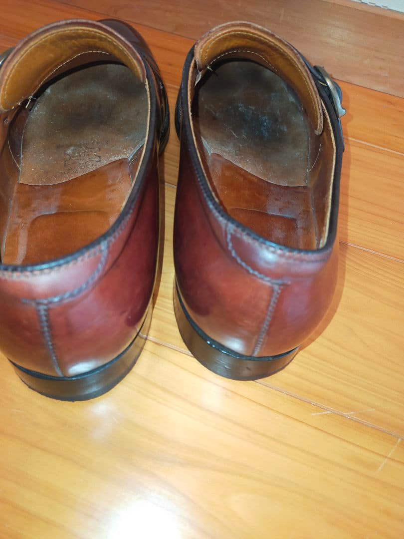 オールデン　コードバンモンクストラップ　954　9D