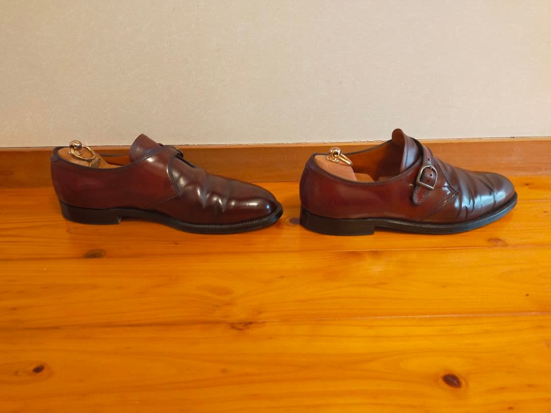 オールデン　コードバンモンクストラップ　954　9D