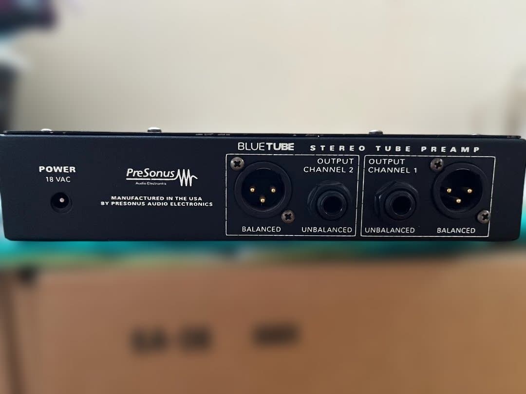 PreSonus Bluetube マイクプリアンプ