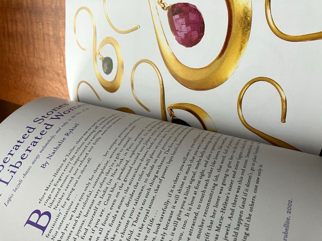 週末お値下美品⭐︎GOLD AND GEMS マリーエレーヌ・ドゥ・タイヤック洋書