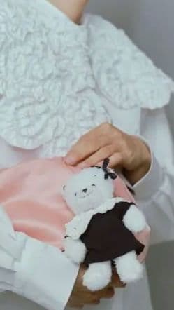 yori×ファミリア　チャーム ネイビードレス