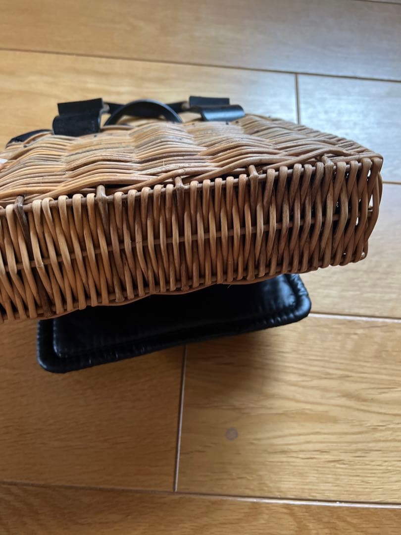 ZUU14様　ebagos 角よこバスケットＳ　ポーチ付 スイッチハンドル