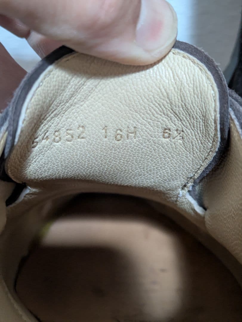 PARABOOT パラブーツ / ウィリアム 6.5 ダークブラウン スエード