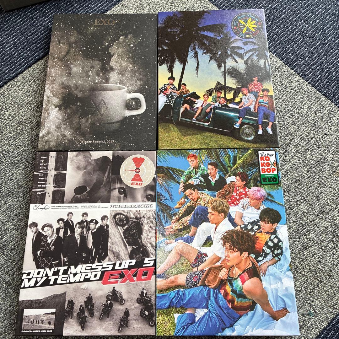 EXO アルバムセット Don't Mess Up My Tempo他まとめ売り