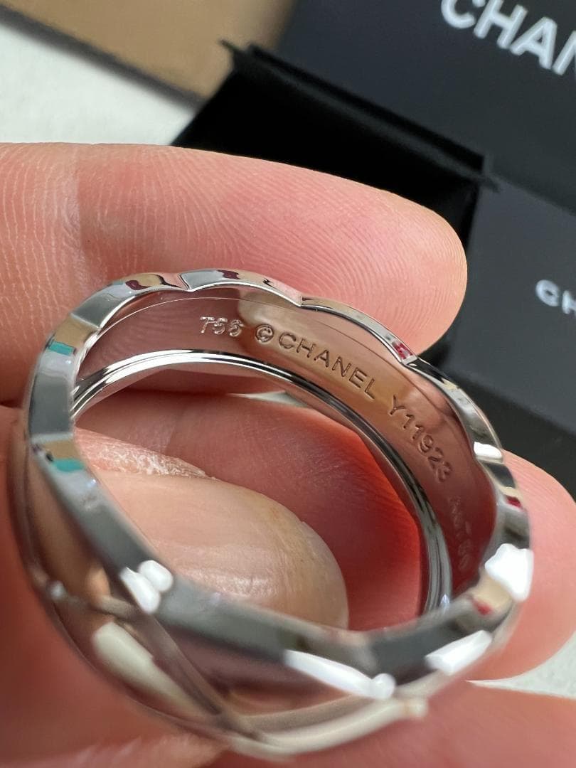 シャネル CHANEL リング T56（8号）ジオメトリックカット