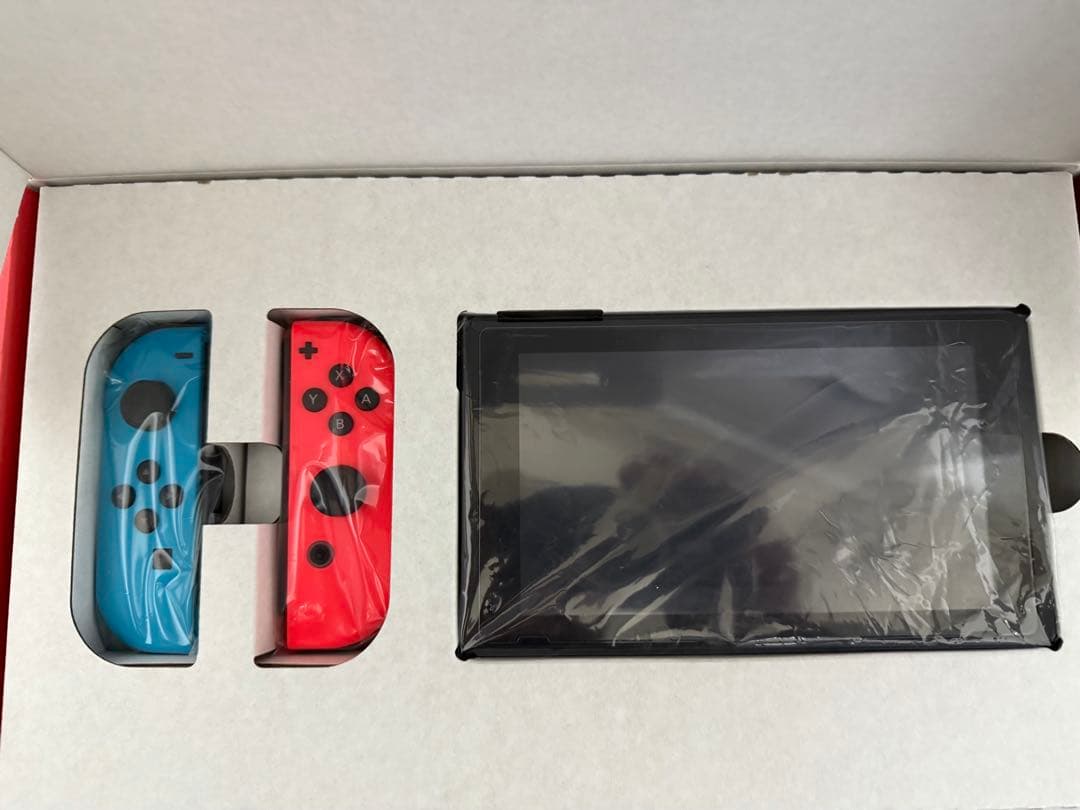 【美品】Nintendo Switch Joy-Con (L) ネオンブルー/