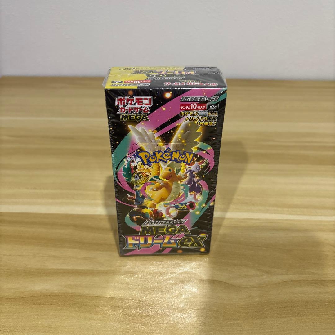 ポケモンカード MEGAドリームex 1箱セット　シュリンク付き