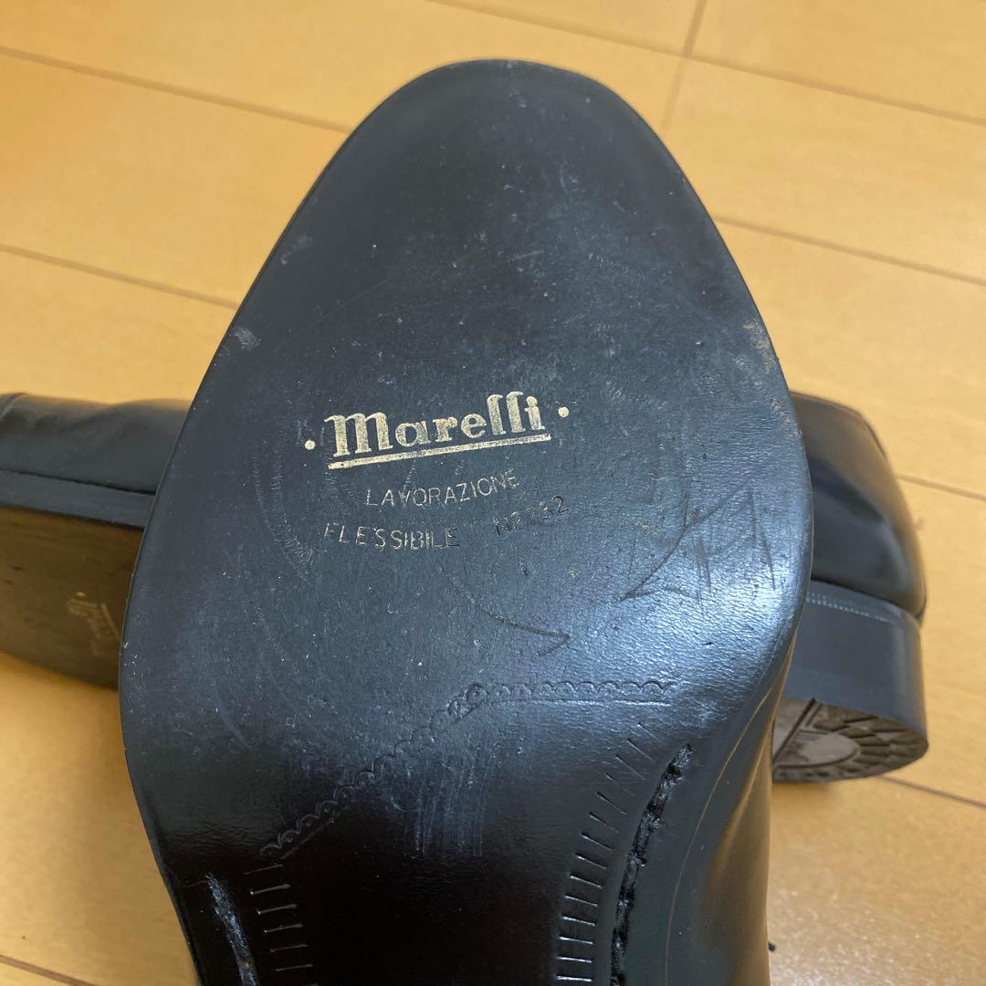 ★未使用級　marelli マレリー 75144 カーフ革 ストレートチップ