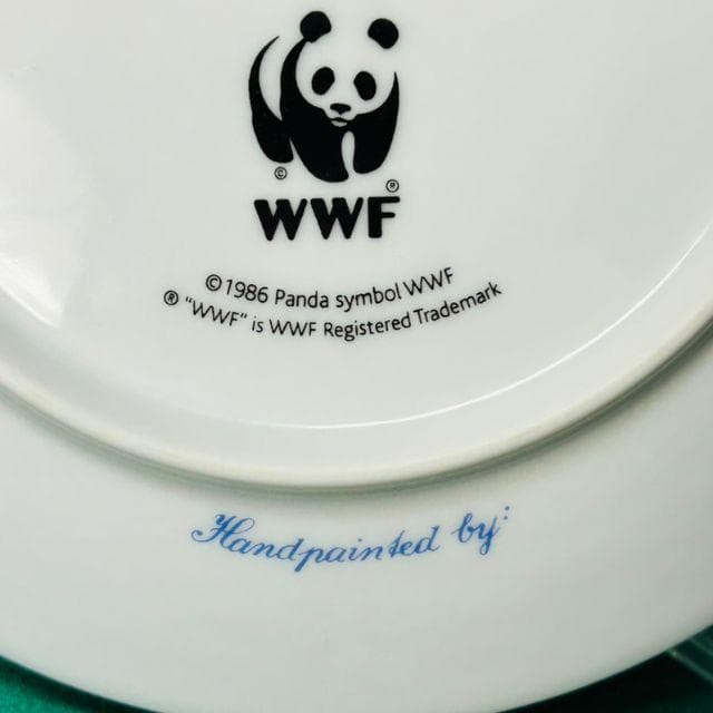 ロイヤルコペンハーゲン イヤープレート 2010 シロクマ WWF コラボ限定版