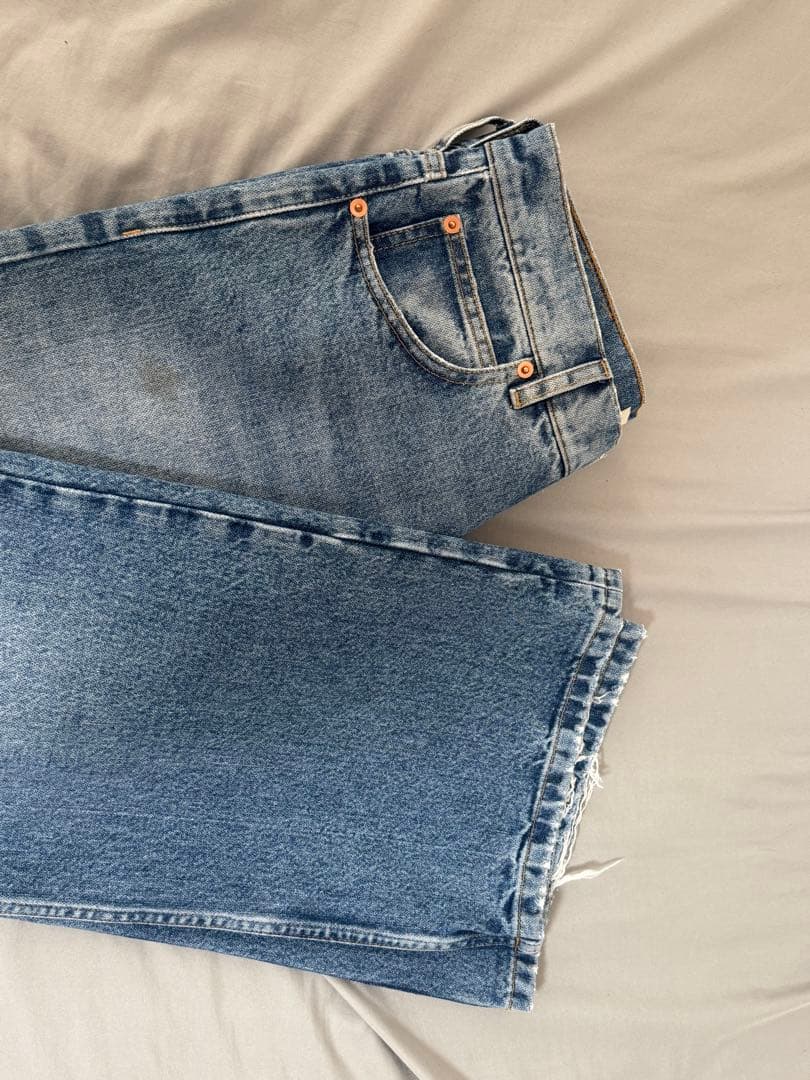 パンツ ROLD SKOV Bootcut Denim Oil Broken