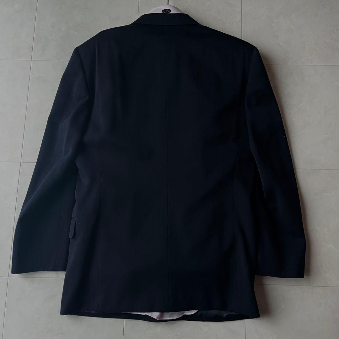 超希少✨極美品✨ペイトンプレイス　ダブルスーツ 豪華5点セット L 濃紺 ピンズ