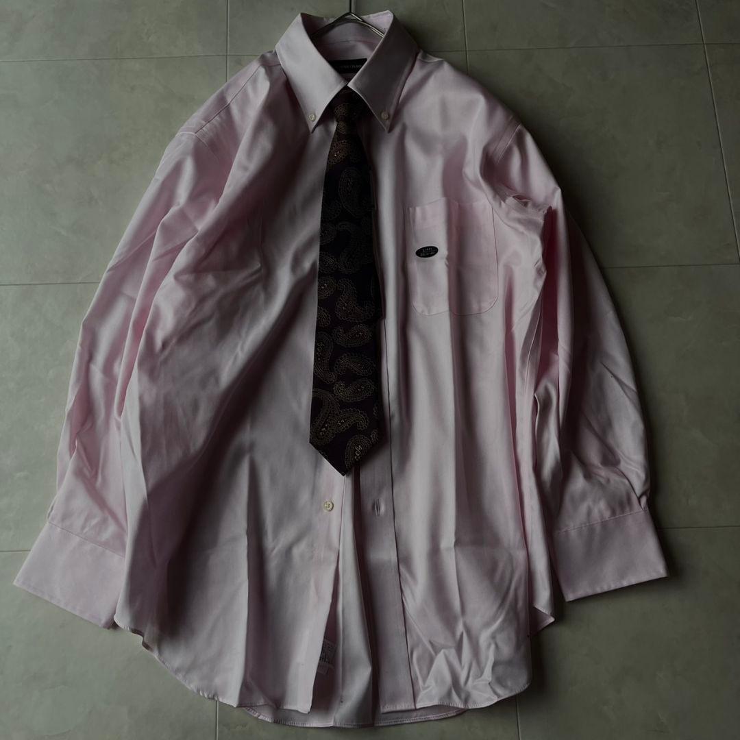 超希少✨極美品✨ペイトンプレイス　ダブルスーツ 豪華5点セット L 濃紺 ピンズ