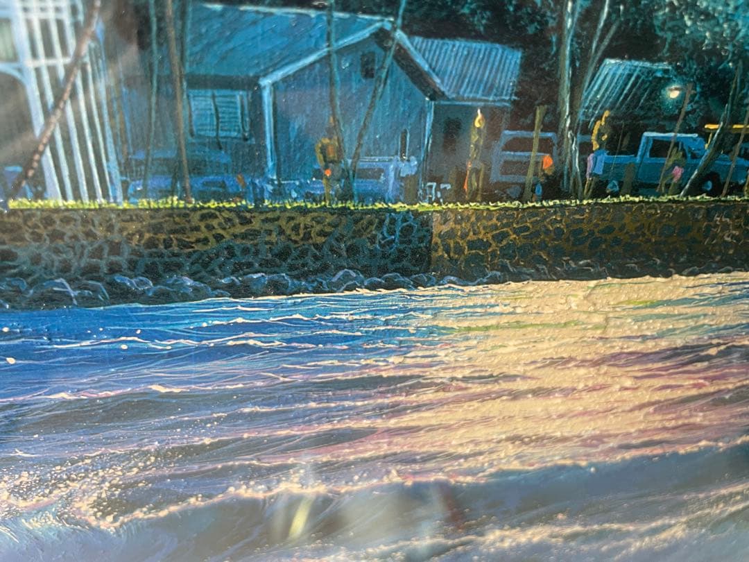 限定版クリスチャンラッセン「ラハイナ スターライト」C/E 2/475額装付き