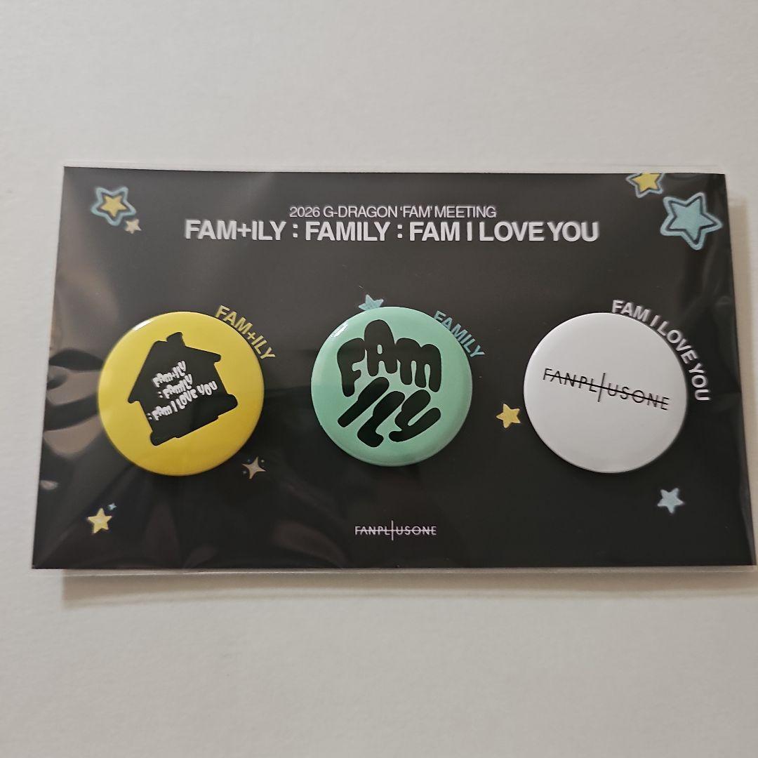 G-DRAGON✴︎FAM+ILY ペンミ　横浜 入場特典　ファンクラブ特典