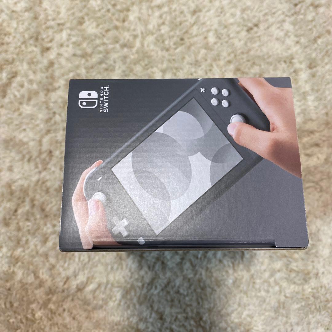 新品未使用　Nintendo Switch Lite グレー 本体　スイッチ