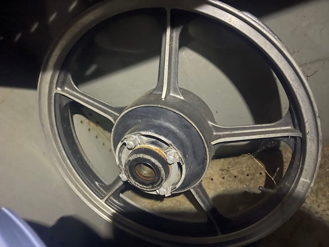 値下げします‼️GPZ250ホイール前後セット