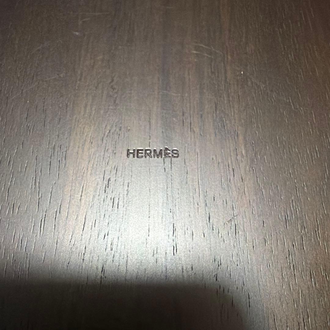 エルメス HERMES ケース ウッドボックス　ホースデザイン