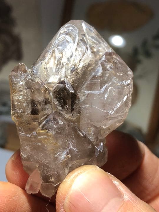 国産水晶　骸晶