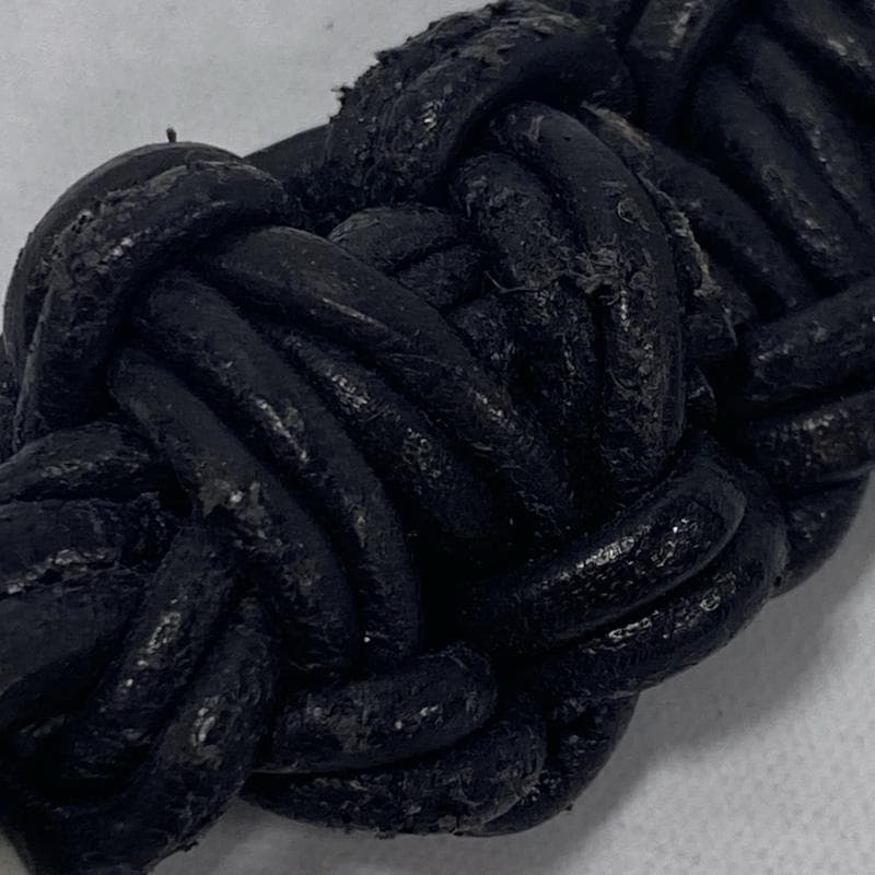 エンダースキーマ/ノットアーミーキーフロッグ/キーリング/3連/レザー/ブラック