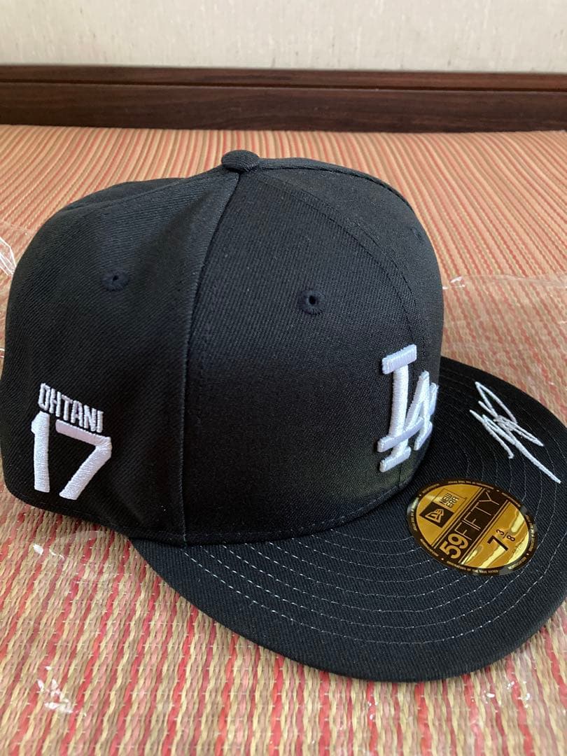 新品　ニューエラ59FIFTY 大谷翔平 ドジャース 刺繍 7 3/8 タグ付