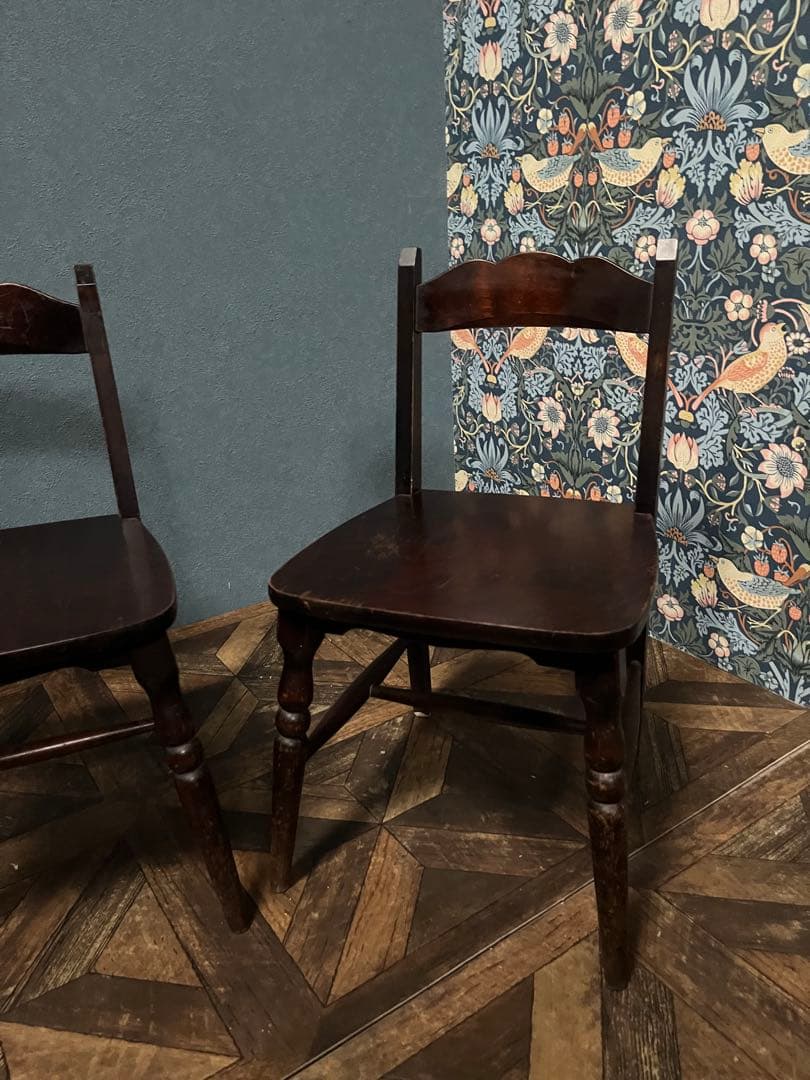 北海道民芸家具 椅子 セット アンティーク 昭和レトロ 当時物 廃盤品