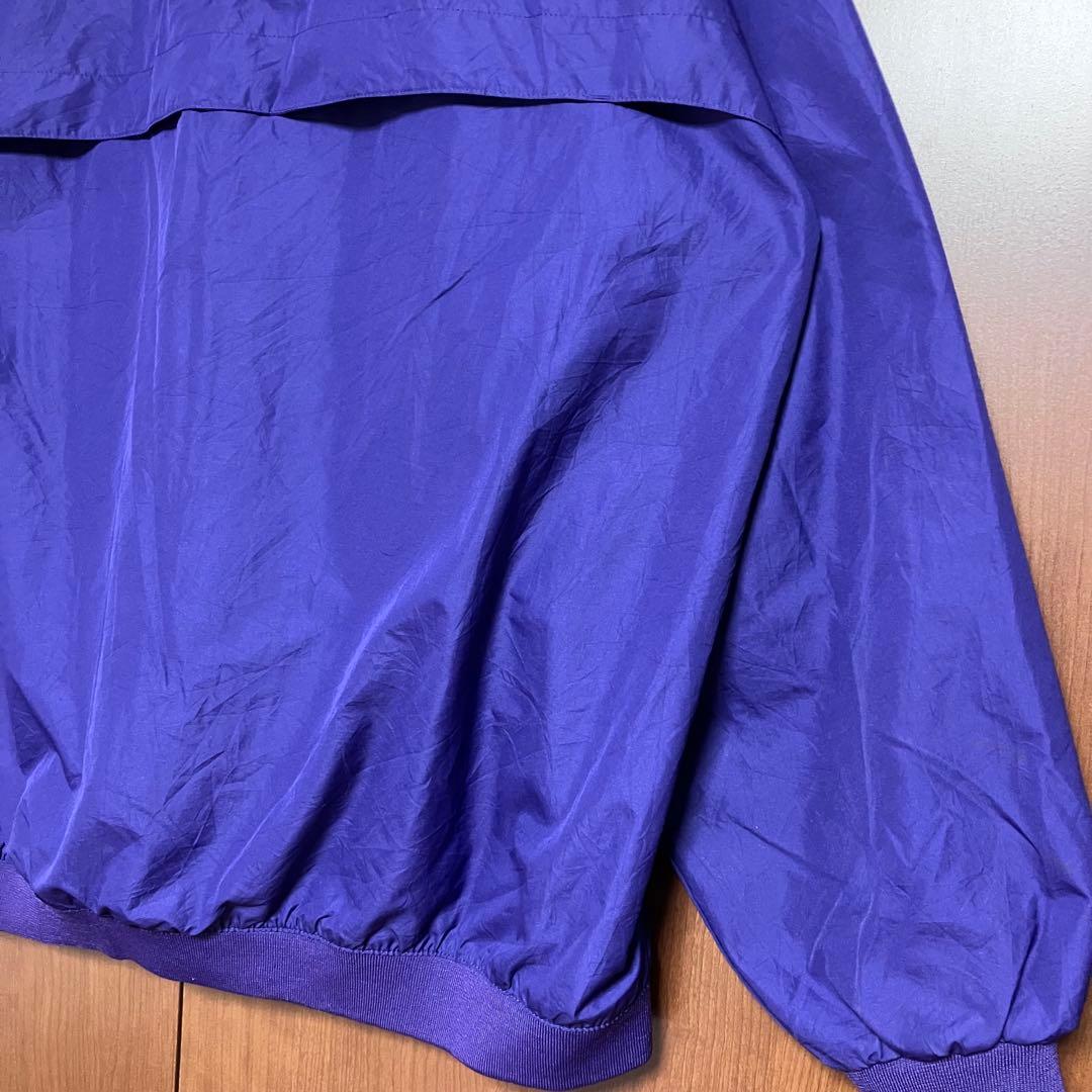 NIKE ナイキ　00s ナイロンプルオーバー　カレッジロゴ　刺繍　3XL