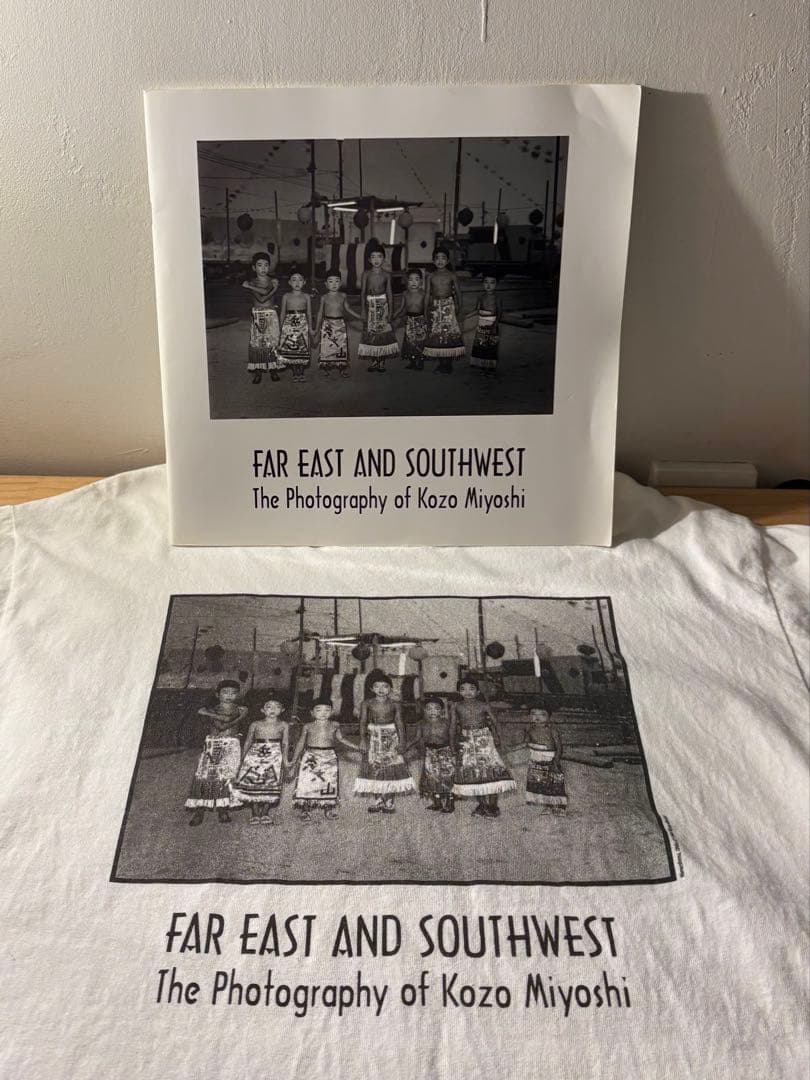 三好耕三 写真集×Tシャツ セット Kozo Miyoshi × weber L