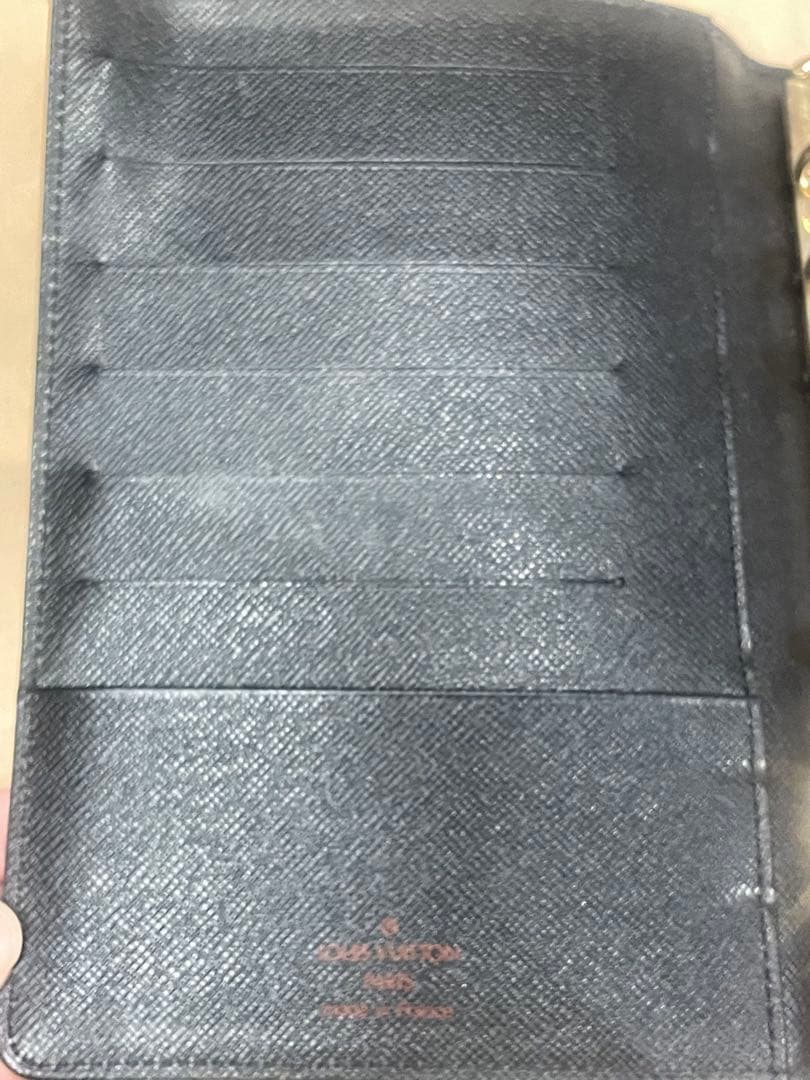 ⚠️ゆなルイヴィトン　アジェンダMM　エピ　ノワール　黒　手帳カバー