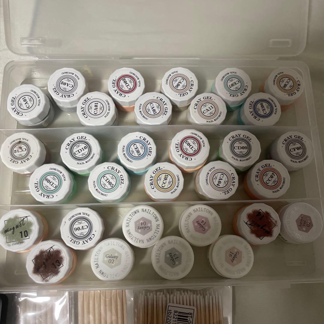 ネイル工房ジェルネイルアート用品まとめ売り