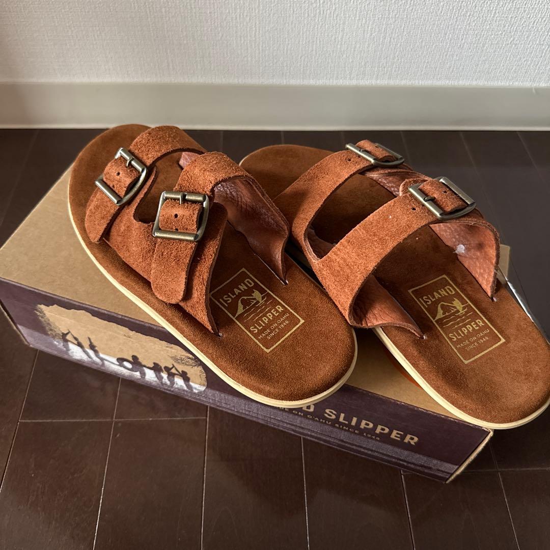 【新品UNITED ARROWS別注】 SLIPPER 本革スエード