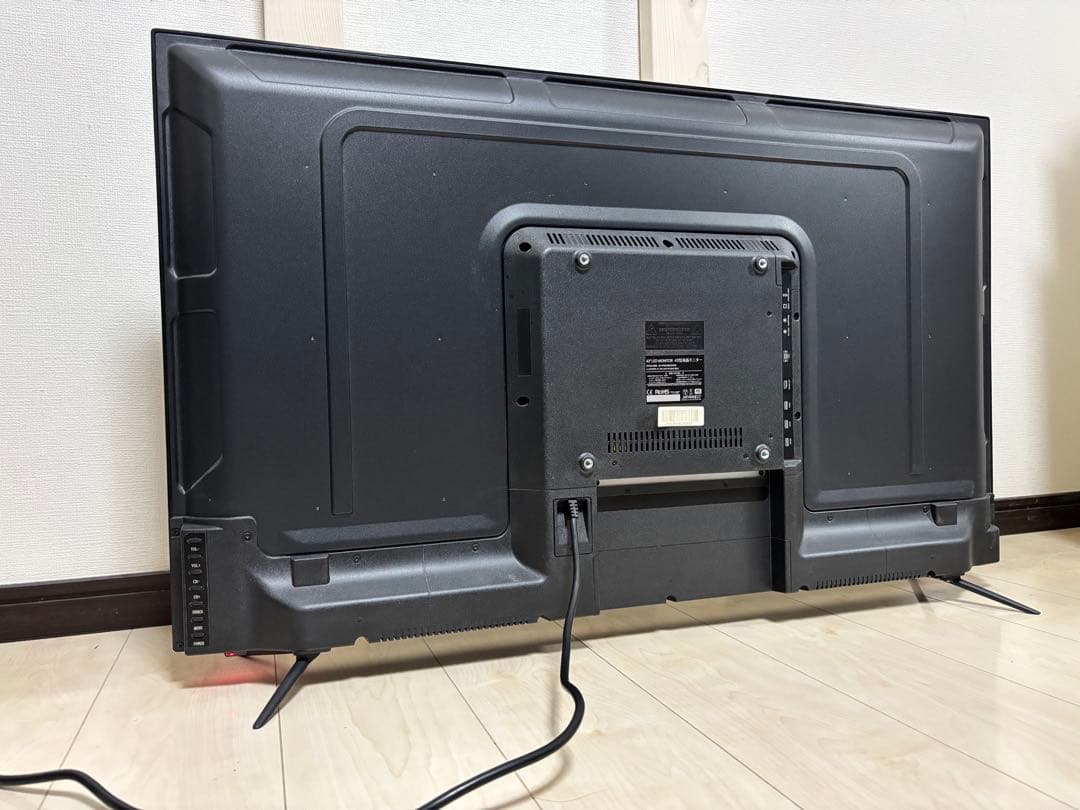 【ジャンク品】JAPANNEXT 43型　4kモニター