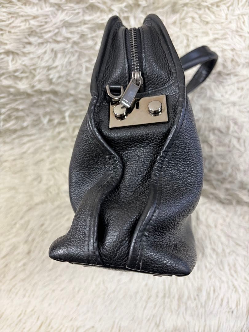 フルラ 手提げバッグ ビジネスバック ブラック シボ革 FURLA A4