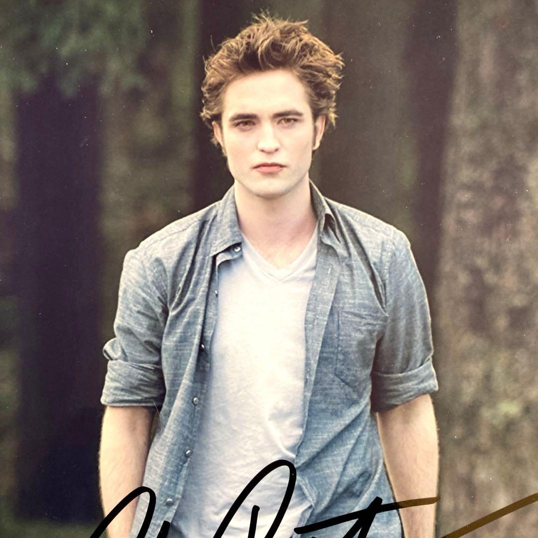 セール中…ロバート・パティンソン直筆サイン入り超大型写真…