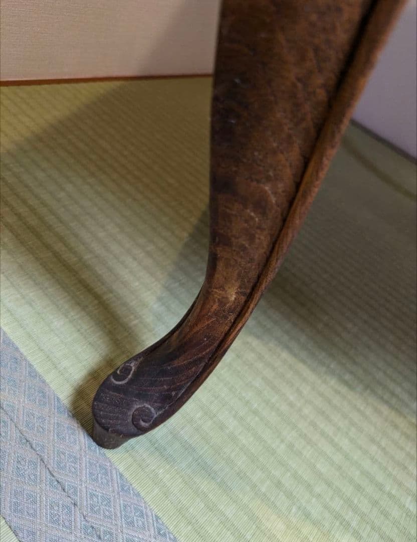 猫脚 扉 引き出し 木製 アンティーク 家具 キャビネット