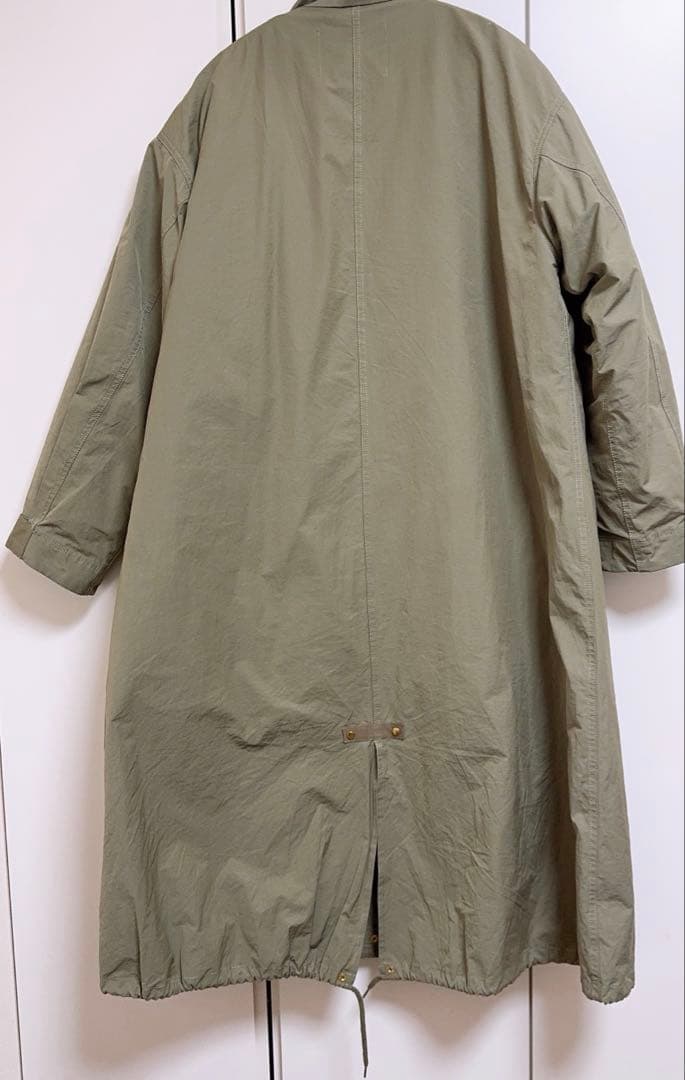 PUAL CE CIN マルチウェイモッズコート カーキ