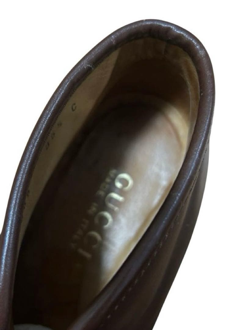 GUCCI グッチ ハイカット ローファー ショートブーツ ホースビット