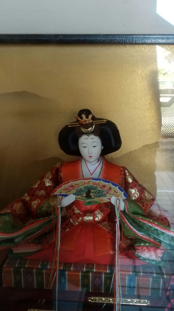 雛人形 ケース入り 伝統的装飾