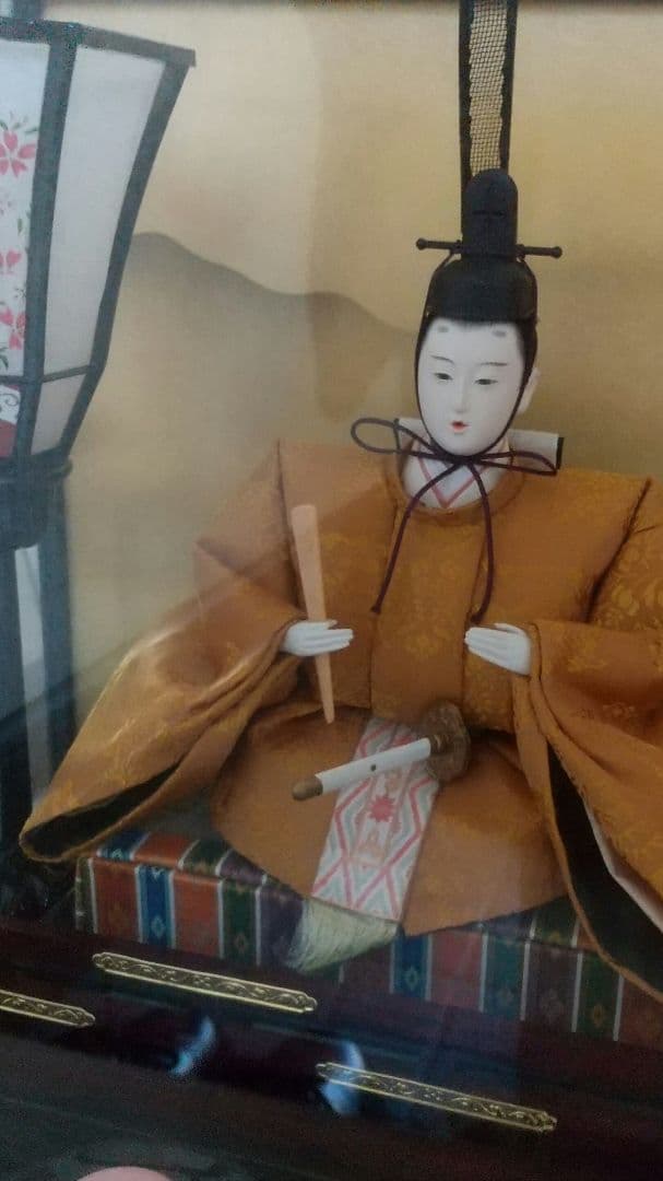 雛人形 ケース入り 伝統的装飾