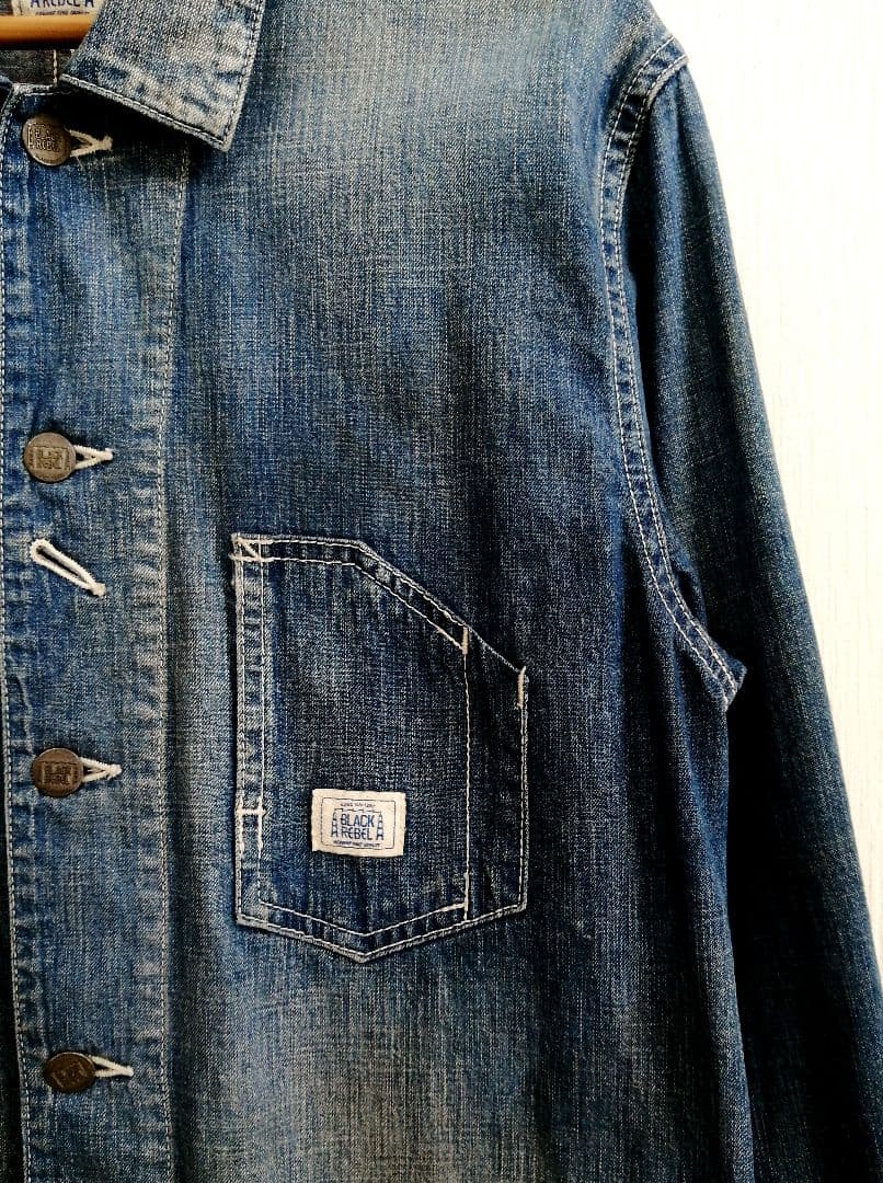 RUDE GALLERY BLACK REBEL　名作 デニム カバーオール