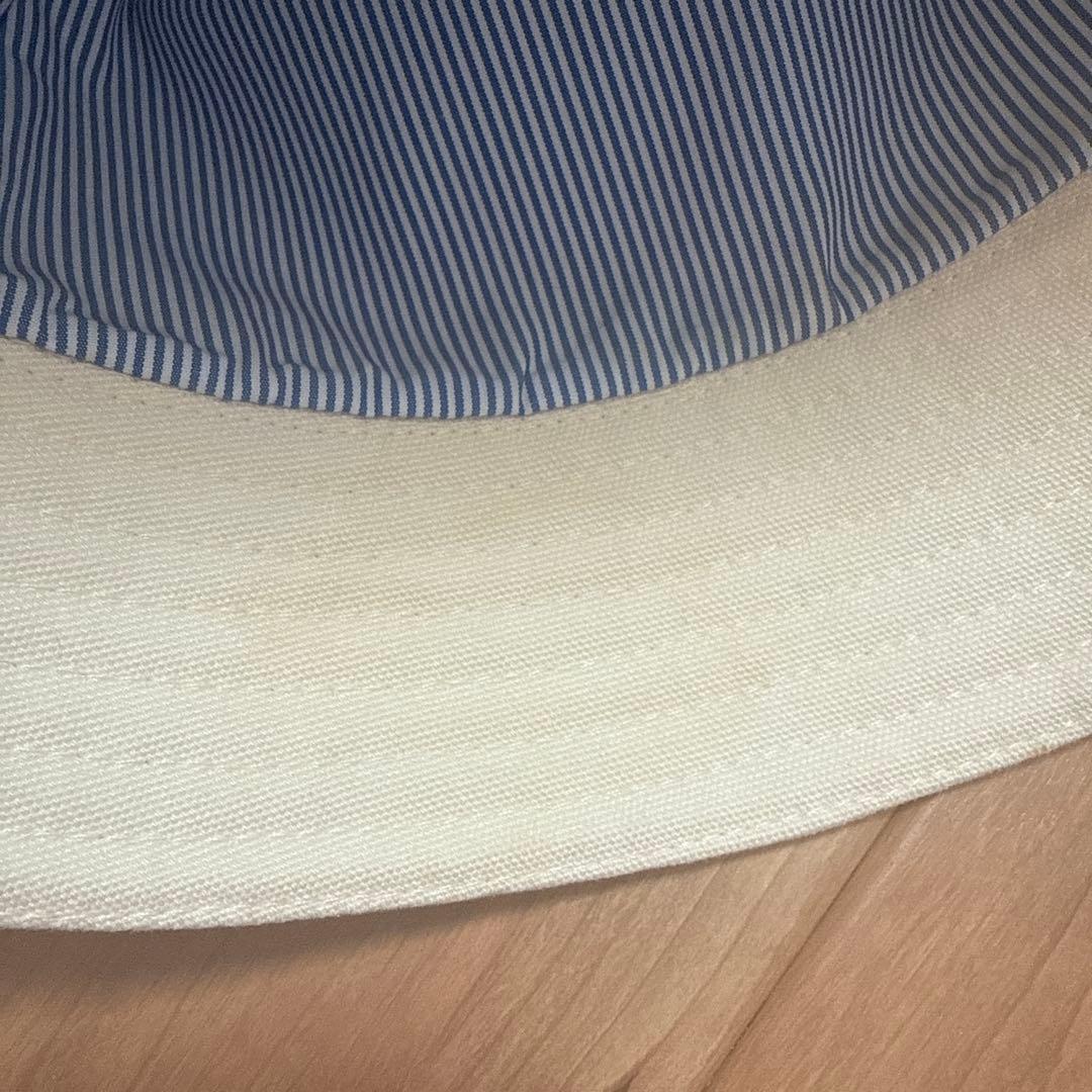 HERMES バケットハット 58cm ホワイト　エルメス